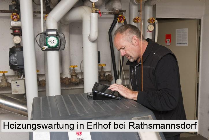 Heizungswartung in Erlhof bei Rathsmannsdorf