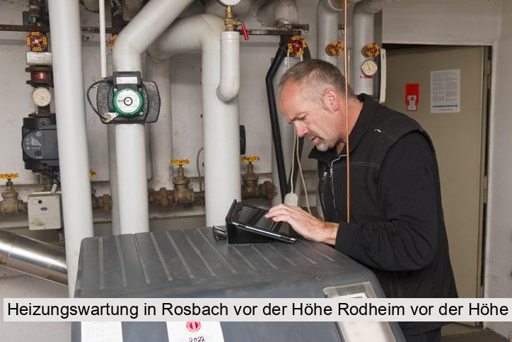 Heizungswartung in Rosbach vor der Höhe Rodheim vor der Höhe