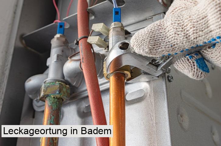 Leckageortung in Badem