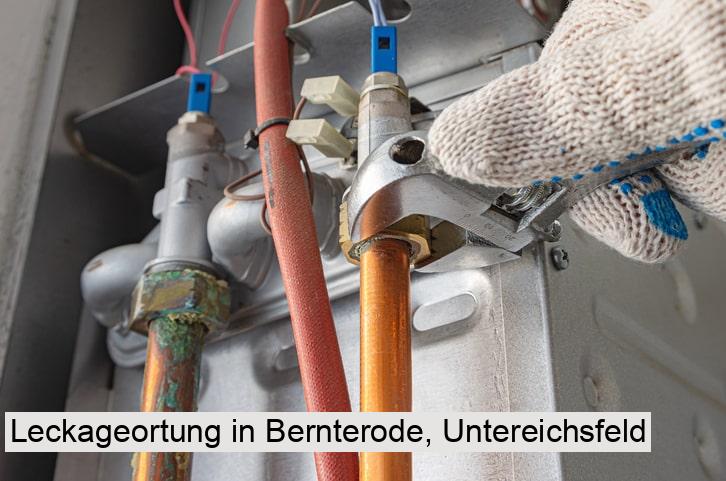 Leckageortung in Bernterode, Untereichsfeld