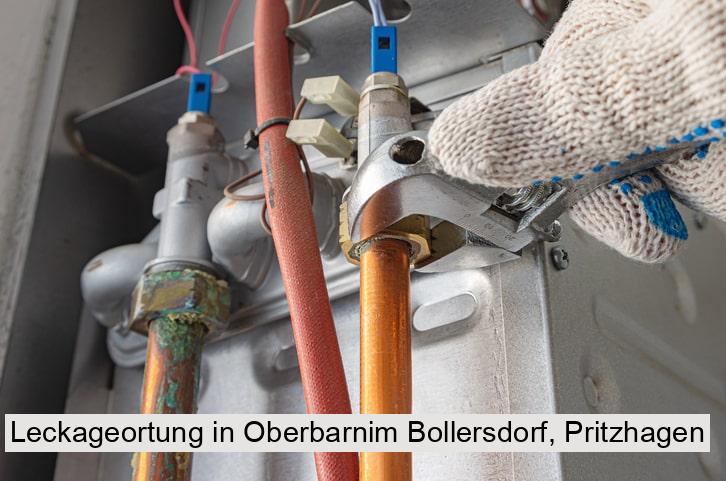 Leckageortung in Oberbarnim Bollersdorf, Pritzhagen